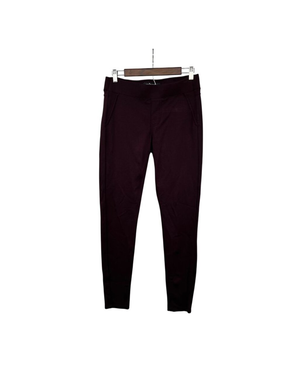 Liverpool Womens Skinny Ankle Pants Pull On Maroon Size 6